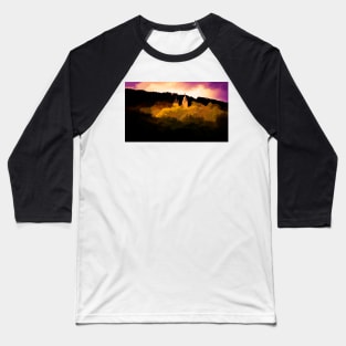 Castell Coch#5 Baseball T-Shirt